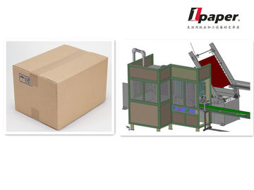 Trường hợp Packer mỹ phẩm đóng gói Dây chuyền sản xuất 400-600 L / phút 0,5-0,7 MPa
