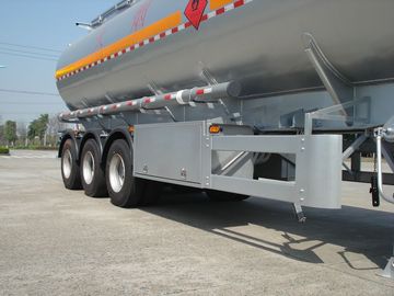 3x12T BPW trục 46000L nhôm hợp kim Dầu khí / dầu Bồn Trailer Bán