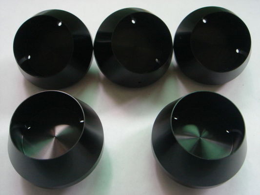 AL6061-T6 nhôm chính xác Hóa Phụ Với Đen Anodized