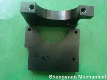 DIN / JI tiêu chuẩn chính xác phay gia công Phụ Đen Anodize Customized Al6061