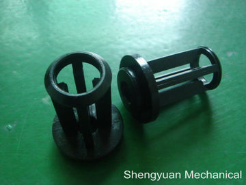 Tuỳ chỉnh CNC nhựa Precision Machining, Đen POM / Derlin Spine tiêm