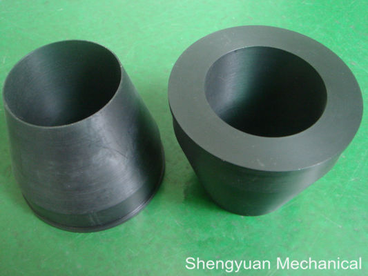 Đen Derlin / POM Chính Xác Nhựa Hóa Phụ lõi adapter Wedge