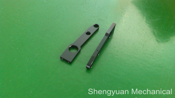 6061 Phụ Black Anodized Side tấm chính xác Phay Máy