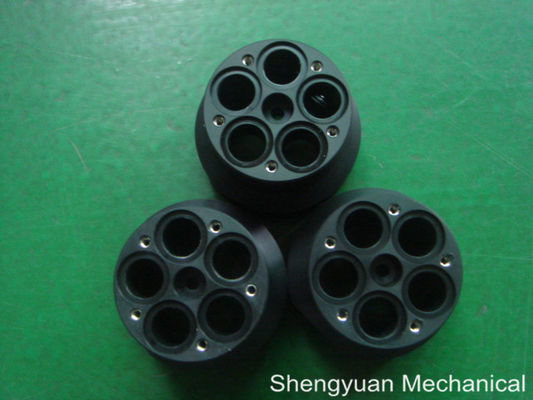 Customized chính xác Turned Phần, Đen ABS điện Eire Kết nối Junction cơ sở