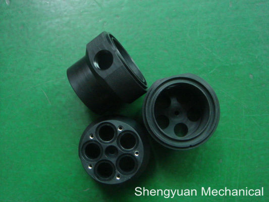 Customized chính xác Turned Phần, Đen ABS điện Eire Kết nối Junction cơ sở