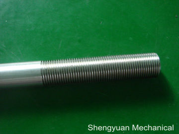 316 thép không gỉ chính xác Phụ tùng Turned Đẩy Rod vít với 16 1/2 Chiều dài