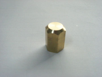 Tuỳ chỉnh Brass CNC Precision Machining, lục giác đồng thau CNC Bushing Quay Phụ