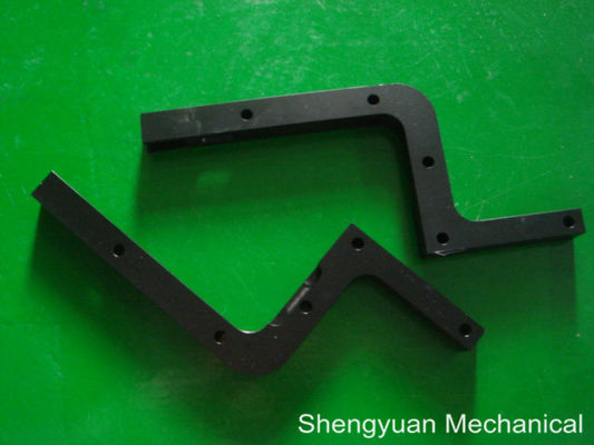 Đen tráng Máy chính xác CNC, Phụ tùng Anodized nhôm Folding kim loại