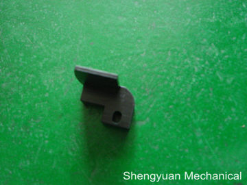 Không chuẩn Precision Machining CNC Đen tráng Anodized nhôm kim loại Thư mục Phần