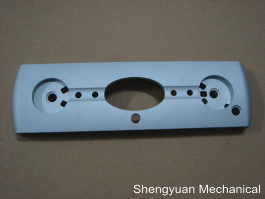 Rõ ràng Anodize nhôm 6061 CNC Precision Machining Amplifier Mặt trước tấm