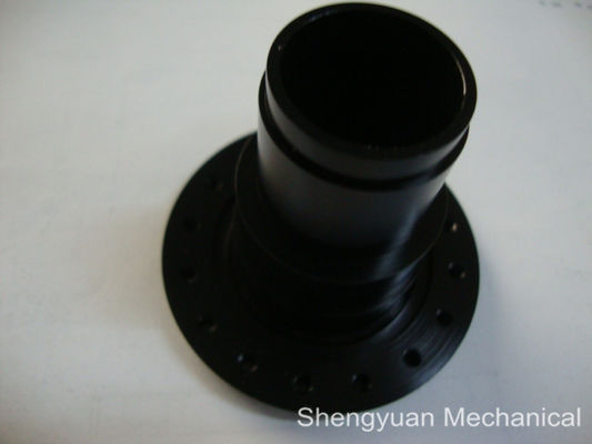 Al6061 Countershaft Đen Anodize chính xác Turned phần bánh răng cụm