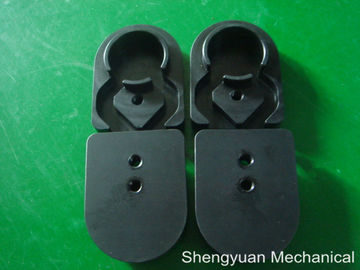 Đen Anodize CNC Precision Machining AL6061 cáp đèo Thru với 0.005 - 0.01mm