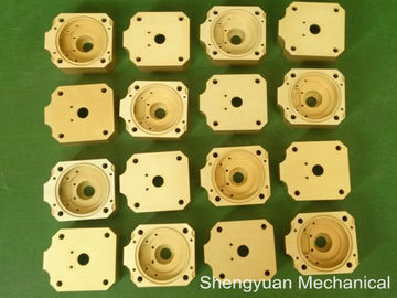 Lạnh Chuyển đổi CNC Precision Machining nhôm 5083 Powdercoat Vàng Nhà Vàng