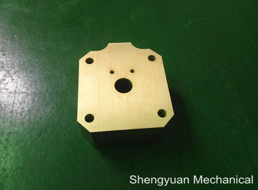 Lạnh Chuyển đổi CNC Precision Machining nhôm 5083 Powdercoat Vàng Nhà Vàng