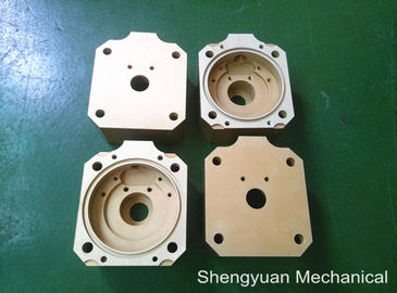 Lạnh Chuyển đổi CNC Precision Machining nhôm 5083 Powdercoat Vàng Nhà Vàng