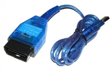 VAG KKL USB 409+ FIAT ECU Scan OBD chẩn đoán cáp cho Audi / ghế / VW Ô tô