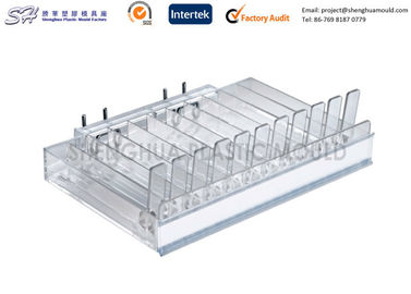 CD / DVD lò xo kệ đẩy, nhựa Kệ Hiển thị dụng cụ ép phun