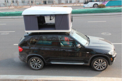 Lắc tay cầm Roof Top Tent / mái trại đầu SUV vỏ cứng cho xe tải bật lên lều