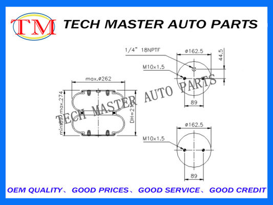 Giảm xóc không khí công nghiệp kết hợp giảm xóc khí nén Sốc W01-M58-6910