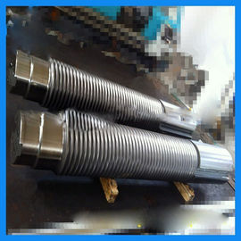 Chính xác CNC gia công rèn thép Shaft, customerized Threaded 316 Hollow Shaft