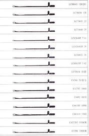 Thau, nhẹ thép Chuyển Loại Precise Máy dệt kim Needles Đối với Universal Machine, Omega máy