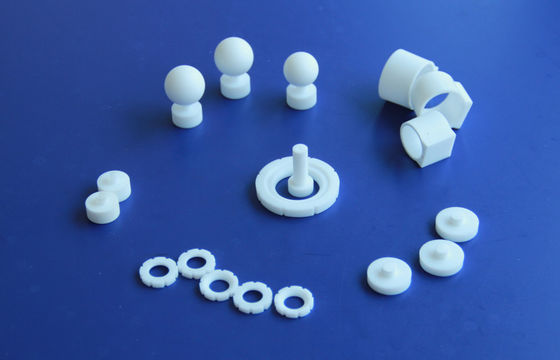 Chính xác cao PTFE Máy đúc Parts, sợi thủy tinh hoặc sợi Carbon Filled