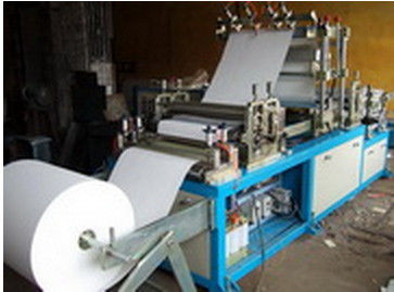 25.4mm Dán Interval Lọc Making Machine, Điều khiển bằng PLC và Màn hình