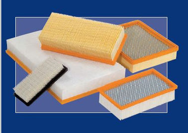 PU Air Filter xếp li máy / Lọc Máy 350mm Chiều rộng
