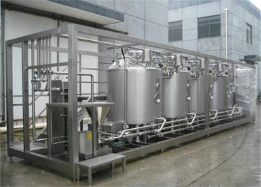 Dây chuyền sản xuất sữa tiệt trùng hiệu quả cao cho Gable Top Carton, chai nhựa và túi
