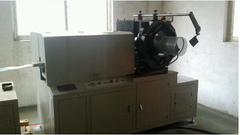Vòng Air Duct Spiral ống Making Machine Rotary xếp li Máy Customized