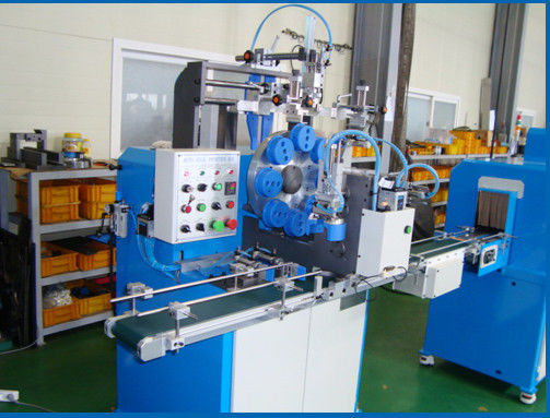 PLC điều khiển tự động Turntable Lọc dầu Making Machine, Công suất sản phẩm 30 - 50 chiếc / phút