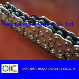 Tuỳ chỉnh 520 X Ring xe gắn máy chuỗi với màu đen bên trong màu vàng bên ngoài