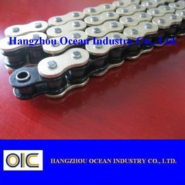 Tuỳ chỉnh 520 X Ring xe gắn máy chuỗi với màu đen bên trong màu vàng bên ngoài