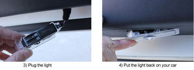 Auto Phụ tùng Mercedes Benz CL550 E550 ML550 AB lớp Car Door Courtesy nhẹ