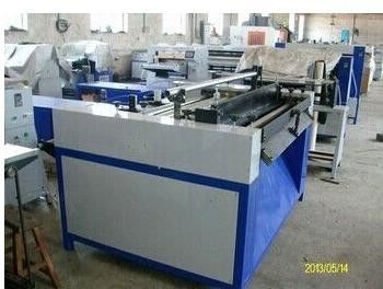 0.75KW dao gấp nếp Máy lọc khí Making Machine với Marker