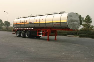 42000 lít chất lỏng Xe tăng Xe tải 3 trục Hóa Semi-Trailer thép nhôm