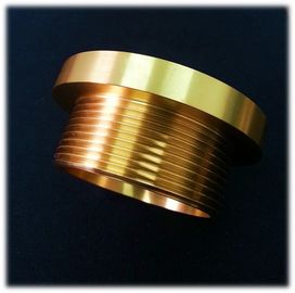 Máy CNC Preciaion Brass Hóa Phụ Đối với Quân đội, Cylindricity 0.005mm