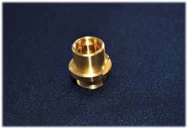 Không chuẩn mạ vàng đồng Phụ Turned, CNC Phần
