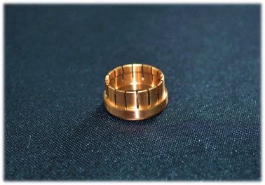 Tùy chỉnh Brass CNC chính xác Hóa Phụ RF Aerospace nối