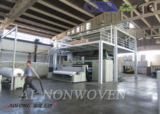 Tốc độ cao 300m / phút SSS PP không dệt vải sản xuất Line / Thiết bị Chiều rộng 1600mm